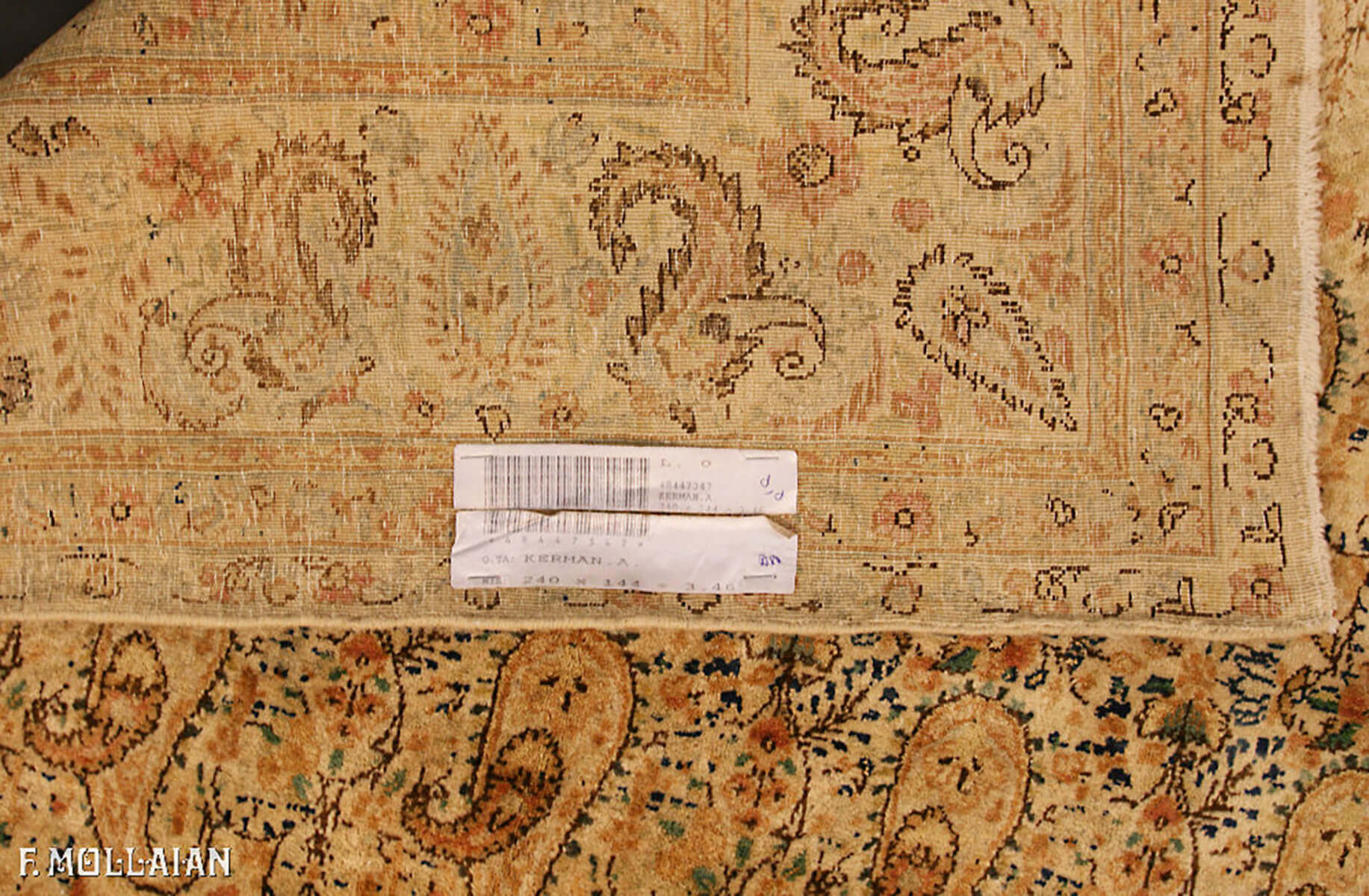 Teppich Persischer Semi-Antiker Kerman n°:48447347
